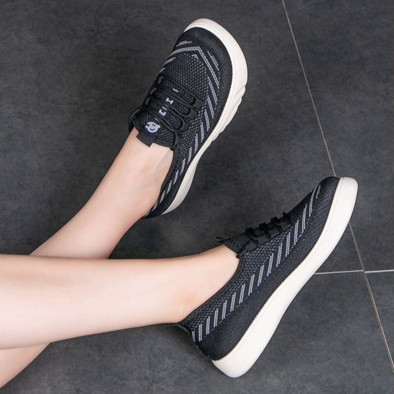 Women'S Shoes Wide Width - รองเท้าลำลองแบบสวมสบาย รุ่นใหม่ ฤดูใบไม้ผลิ/ฤดูใบไม้ร่วง ปี 2026 พื้นนุ่ม