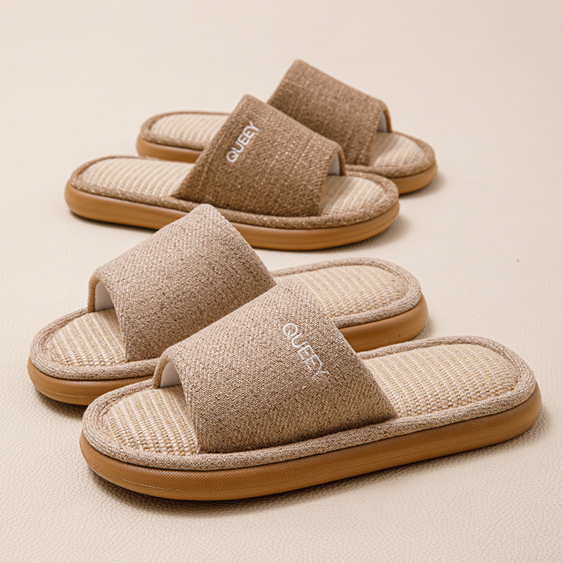 Mule Slip On - รองเท้าแตะใหม่สำหรับผู้หญิงใส่ในบ้าน รองเท้าแตะกันลื่นสำหรับคู่รัก รองเท้าแตะสำหรับฤดูร้อน รองเท้าผู้ชายสำหรับทุกฤดูกาล