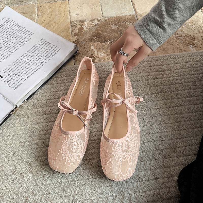 รองเท้าบัลเล่ต์แบบสวมสำหรับผู้ - Ballet Flat Women บทวิจารณ์และราคา
