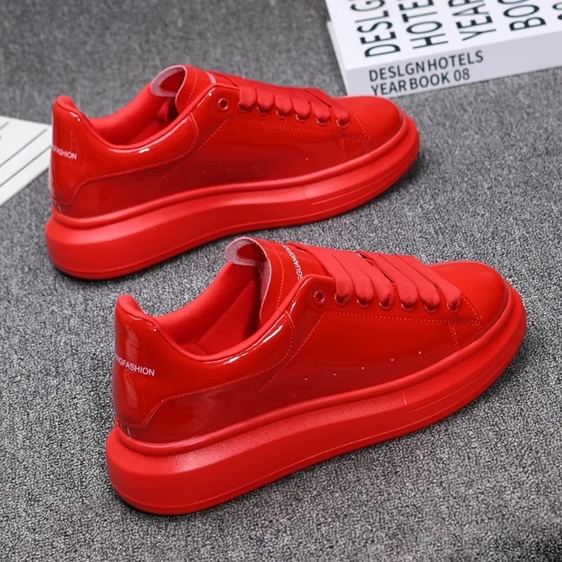 รองเท้าลำลองสีขาวเคลือบเงา ปี  - Women'S Shoes For Tennis บทวิจารณ์และราคา