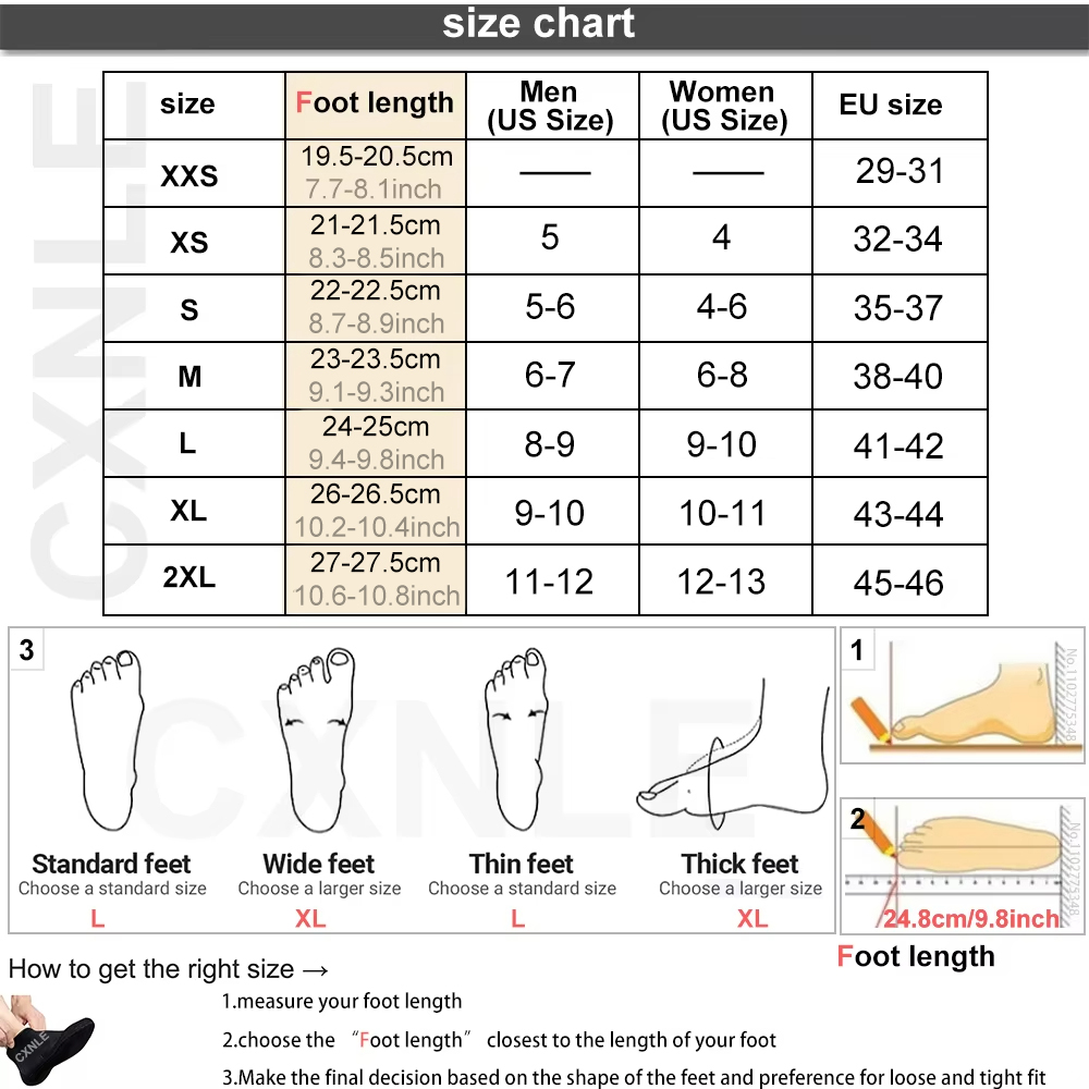 5mm Neoprene ดําน้ําถุงเท้าชุด - Women'S Shoes For Neuropathy บทวิจารณ์และราคา