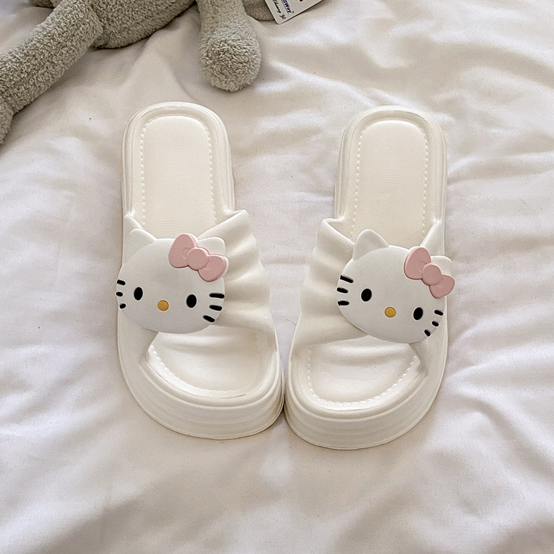 รองเท้าแตะผู้หญิงลายเฮลโลคิตตี - Women'S Shoes For Flat Feet บทวิจารณ์และราคา