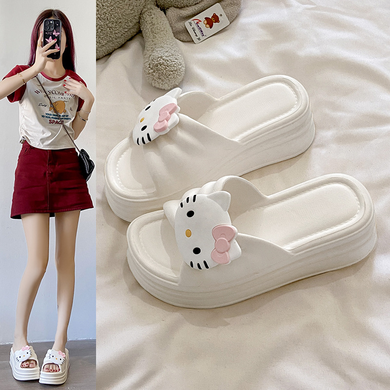 รองเท้าแตะผู้หญิงลายเฮลโลคิตตี - Women'S Shoes For Flat Feet บทวิจารณ์และราคา