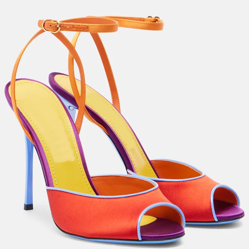 รองเท้าส้นสูงแบบเปิดนิ้วเท้า ส - Women'S Shoes Peep Toe บทวิจารณ์และราคา