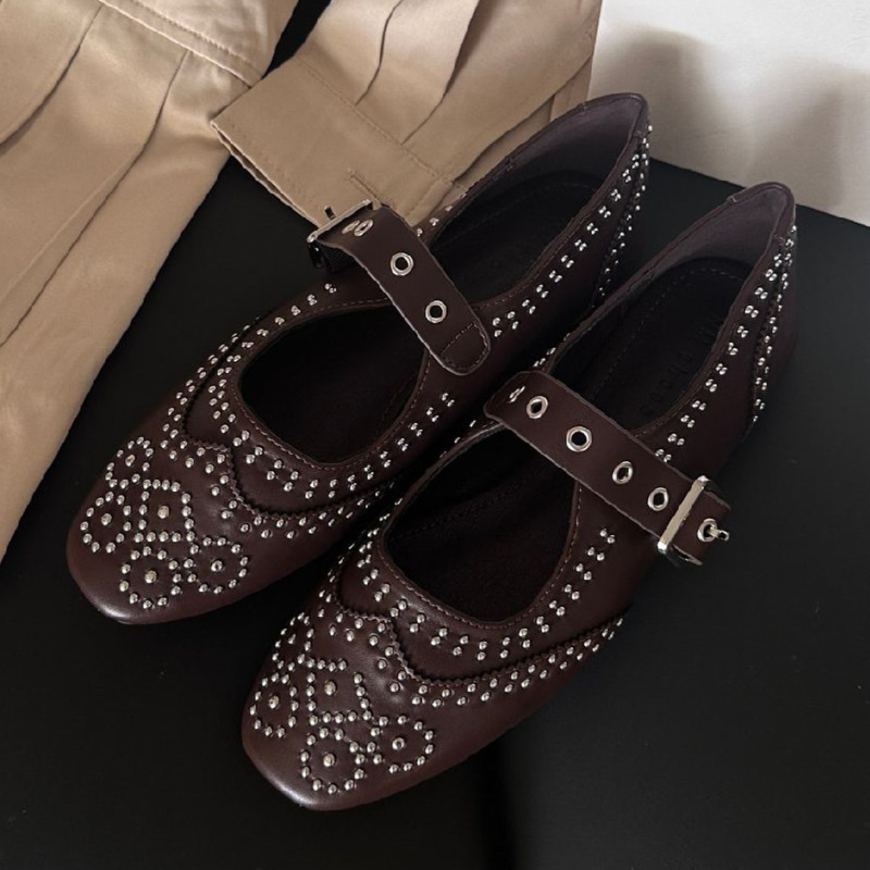 รองเท้าส้นแบนแบบมารี่เจน ดีไซน - Women Shoes Elegant บทวิจารณ์และราคา