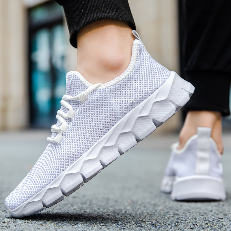 รองเท้าวิ่งผู้ชายสีดำ รองเท้าผ - Women'S Shoes For Tennis บทวิจารณ์และราคา