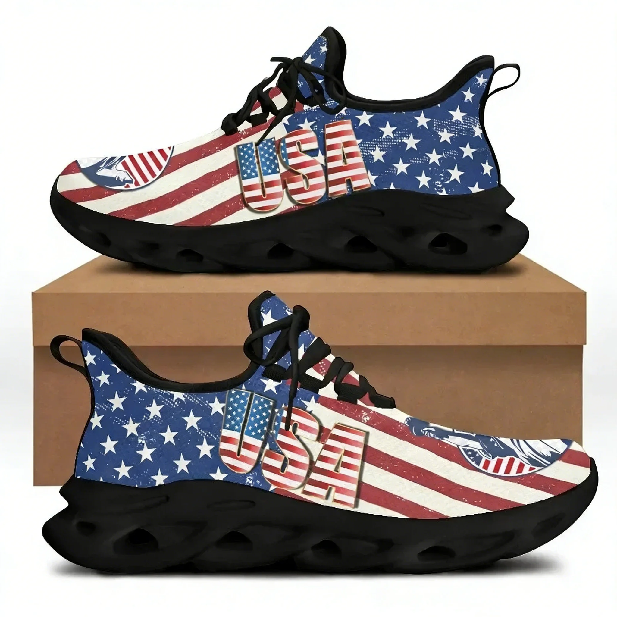 7.4 รองเท้าส้นเตี้ยพิมพ์ลายธงช - Women'S Shoes Liberty บทวิจารณ์และราคา