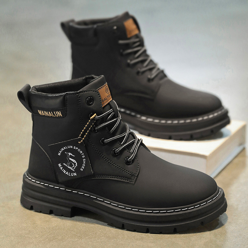 รองเท้าบูทหุ้มข้อผู้ชายแบบคลาส - Suede Ankle Boot บทวิจารณ์และราคา