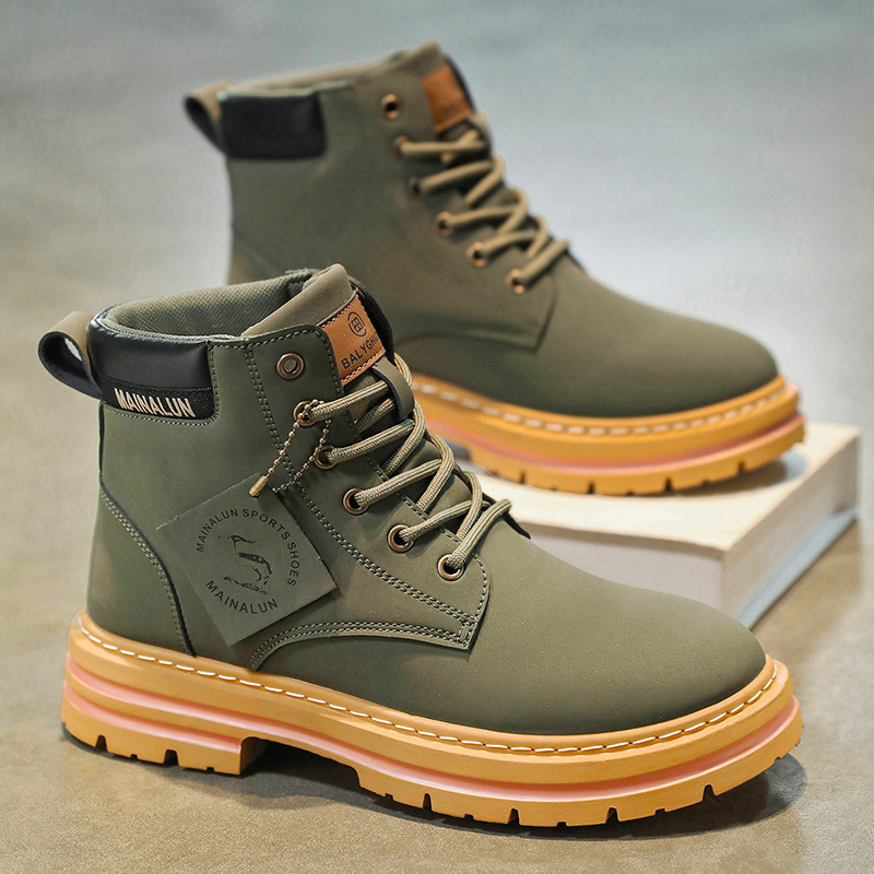 รองเท้าบูทหุ้มข้อผู้ชายแบบคลาส - Suede Ankle Boot บทวิจารณ์และราคา