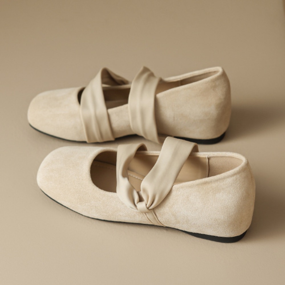 รองเท้าส้นเตี้ยแบบแมรี่เจนเสริ - Ballet Flat Women บทวิจารณ์และราคา