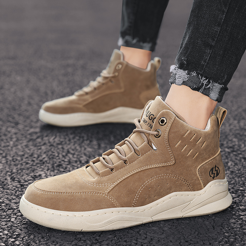 รองเท้าบูทหุ้มข้อสูงสำหรับผู้ช - Suede Ankle Boot บทวิจารณ์และราคา