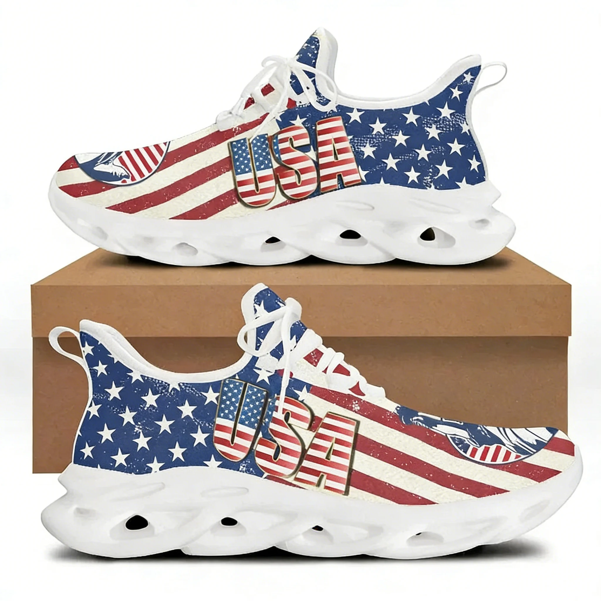 7.4 รองเท้าส้นเตี้ยพิมพ์ลายธงช - Women'S Shoes Liberty บทวิจารณ์และราคา