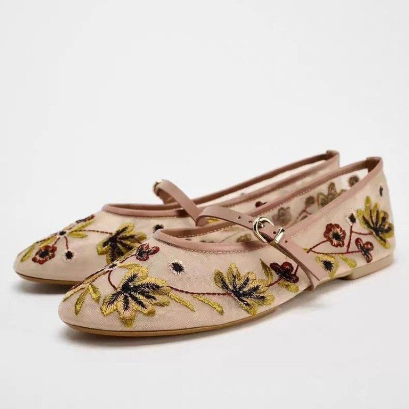 รองเท้าผู้หญิงแฟชั่นใหม่ประจำฤ - Ballet Flat Women บทวิจารณ์และราคา
