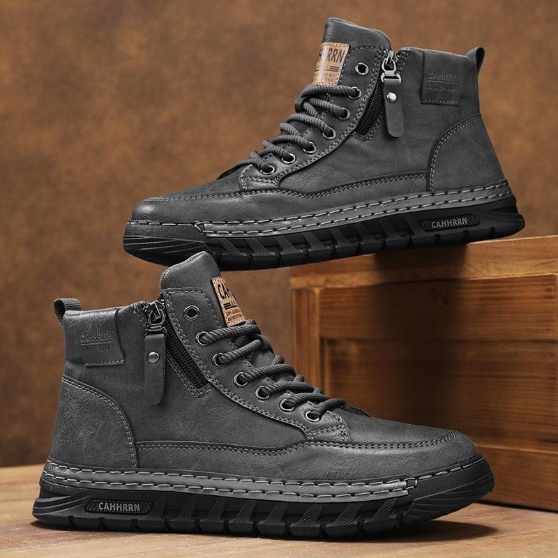 รองเท้าบูทหุ้มข้อหนังผู้ชาย รอ - Suede Ankle Boot บทวิจารณ์และราคา