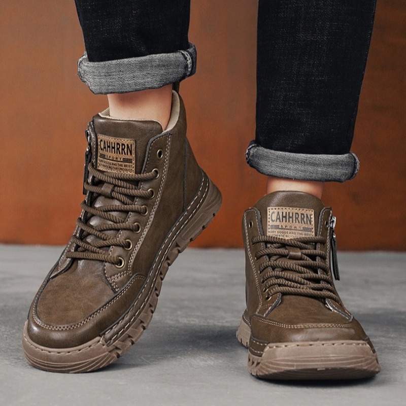 รองเท้าบูทหุ้มข้อหนังผู้ชาย รอ - Suede Ankle Boot บทวิจารณ์และราคา