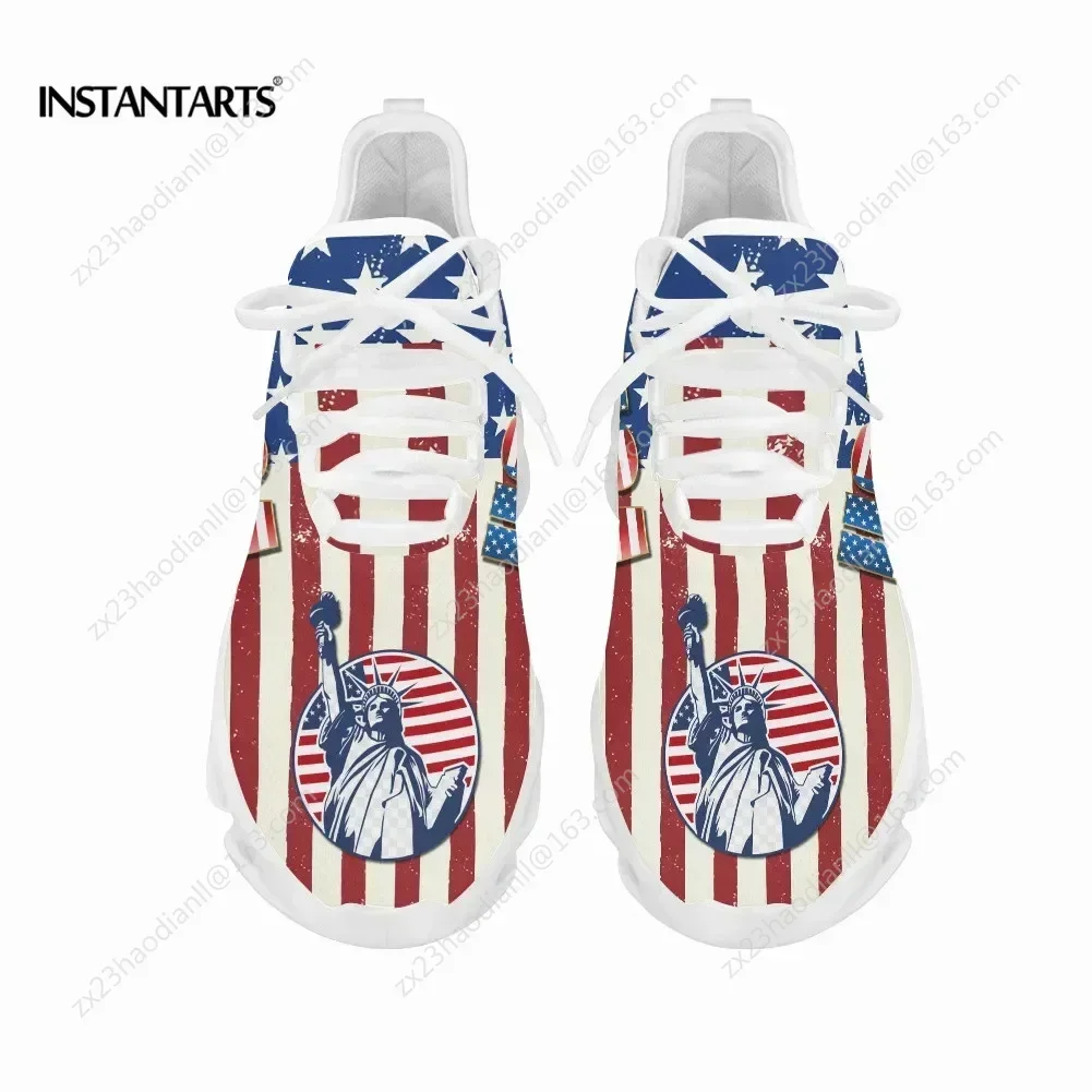 7.4 รองเท้าส้นเตี้ยพิมพ์ลายธงช - Women'S Shoes Liberty บทวิจารณ์และราคา