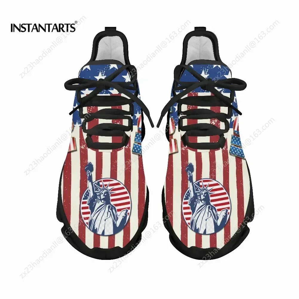 7.4 รองเท้าส้นเตี้ยพิมพ์ลายธงช - Women'S Shoes Liberty บทวิจารณ์และราคา