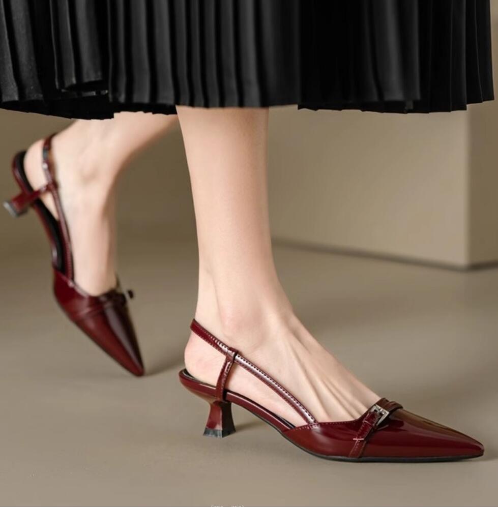 รองเท้าส้นสูงแบบมีสายรัดข้อเท้ - Women Shoes Ysl บทวิจารณ์และราคา
