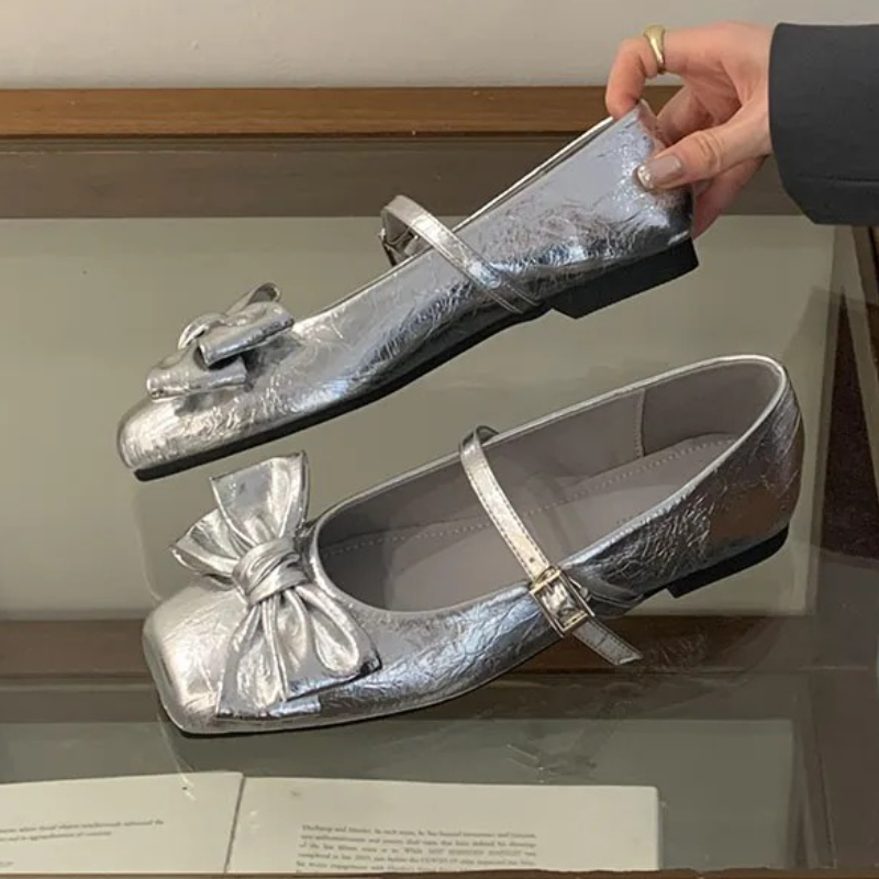 รองเท้าส้นเตี้ยแบบแมรี่เจน ดีไ - Women Shoes Elegant บทวิจารณ์และราคา