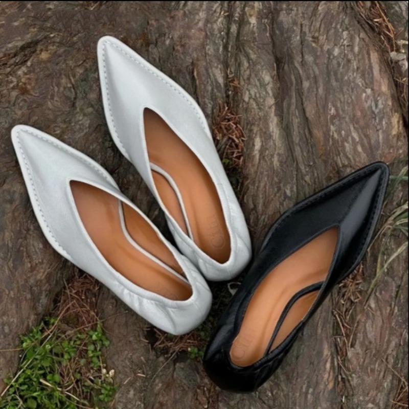 2025 ใหม่ Pointed Toe รองเท้าเ - Mule Slip On บทวิจารณ์และราคา