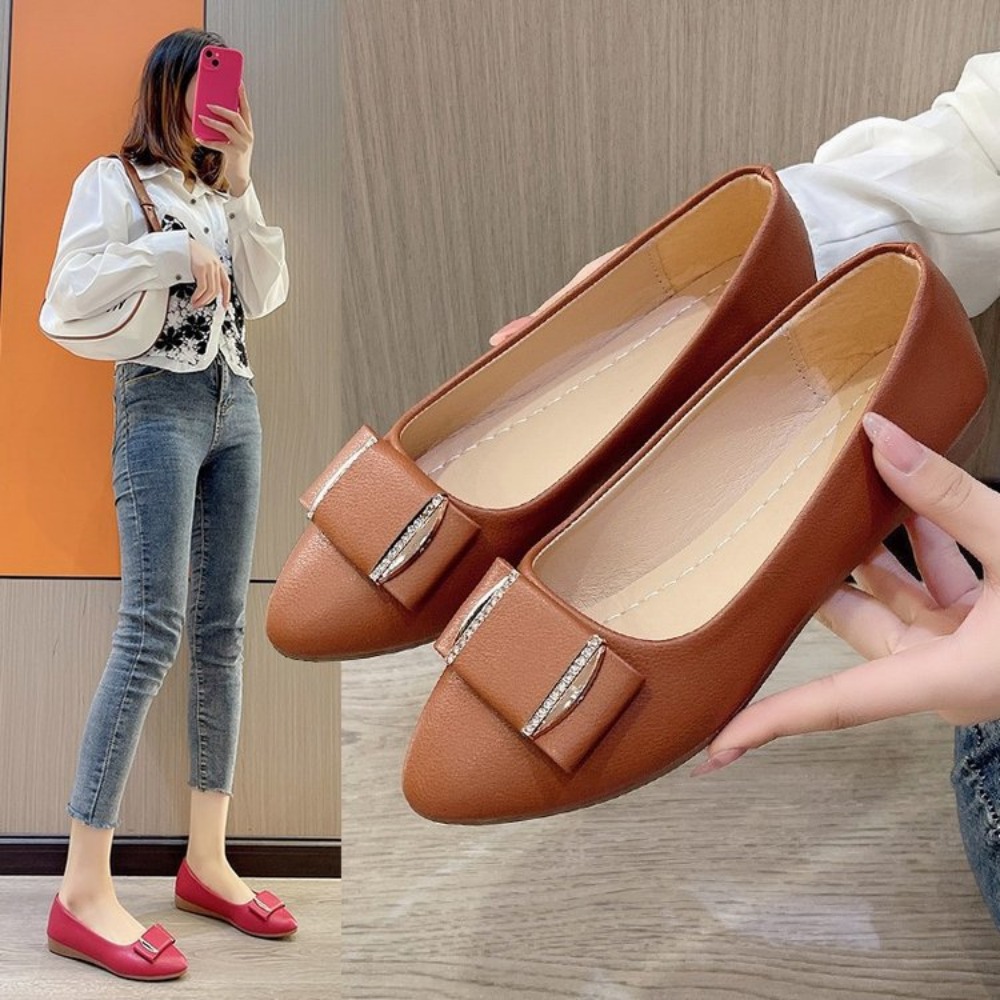 รองเท้าผู้หญิงแฟชั่นลำลอง น้ำห - Women Shoes Elegant บทวิจารณ์และราคา