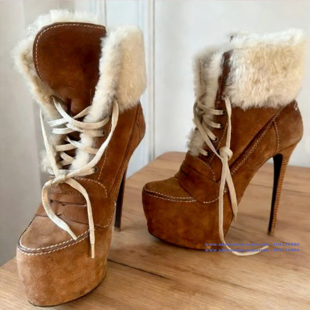 รองเท้าบูทส้นเข็มหนังกลับสีน้ำ - Suede Ankle Boot บทวิจารณ์และราคา