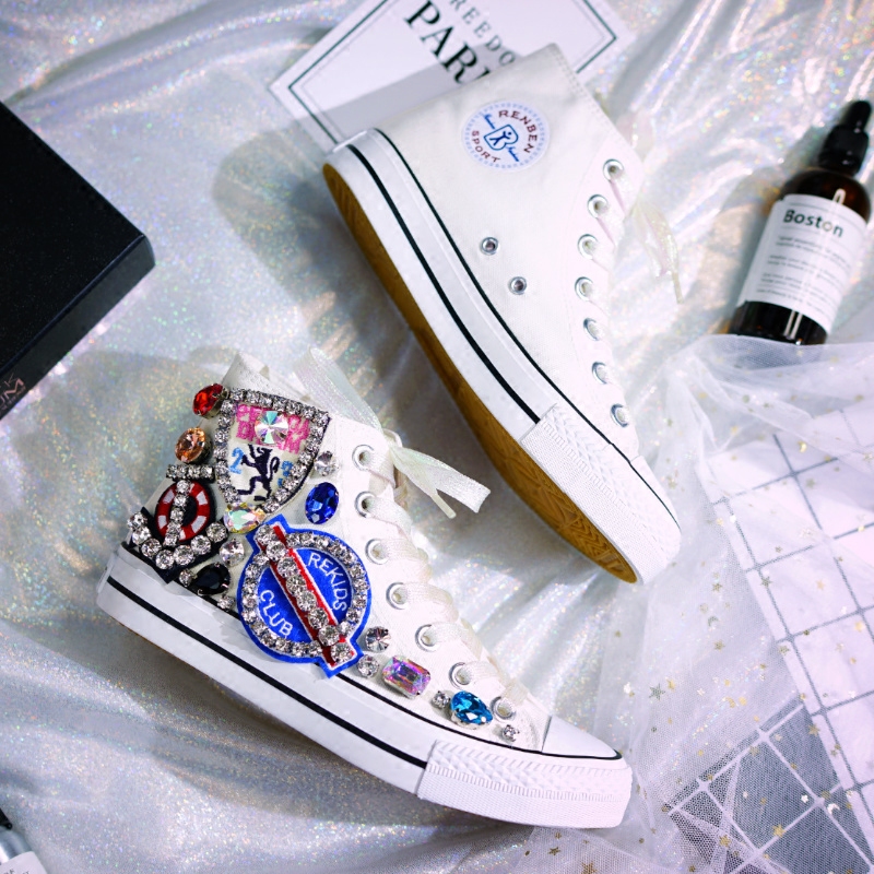 รองเท้าผ้าใบผู้หญิงรองเท้าแบนว - Women Shoes Ysl บทวิจารณ์และราคา