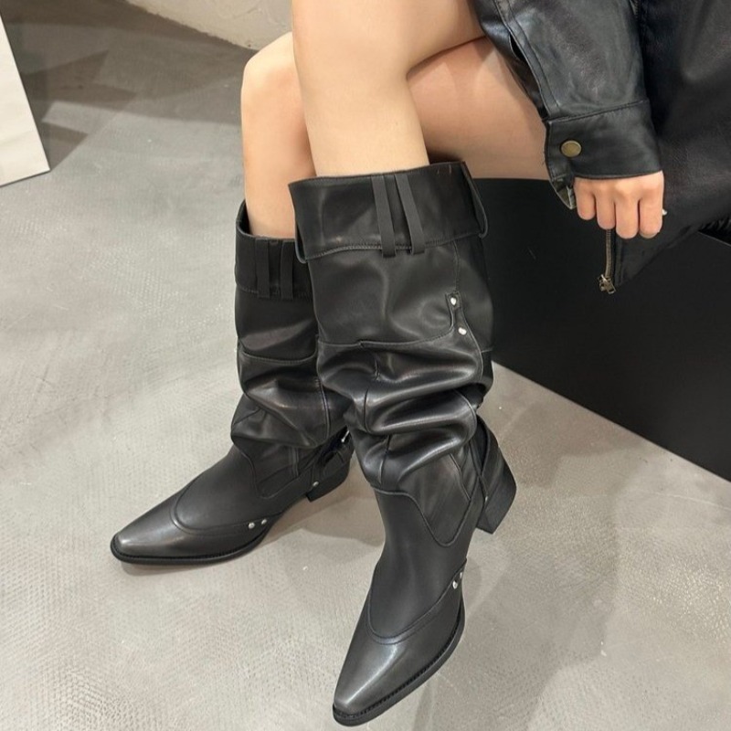 ห่อรองเท้าเดี่ยวสําหรับสตรีฤดู - Suede Ankle Boot บทวิจารณ์และราคา