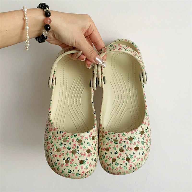 รองเท้าแตะบัลเล่ต์ลายดอกไม้สำห - Ballet Flat Women บทวิจารณ์และราคา