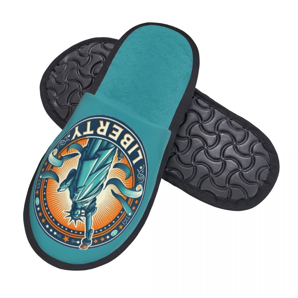 รองเท้าแตะพิมพ์ลายรูปเทพีเสรีภ - Women'S Shoes Liberty บทวิจารณ์และราคา