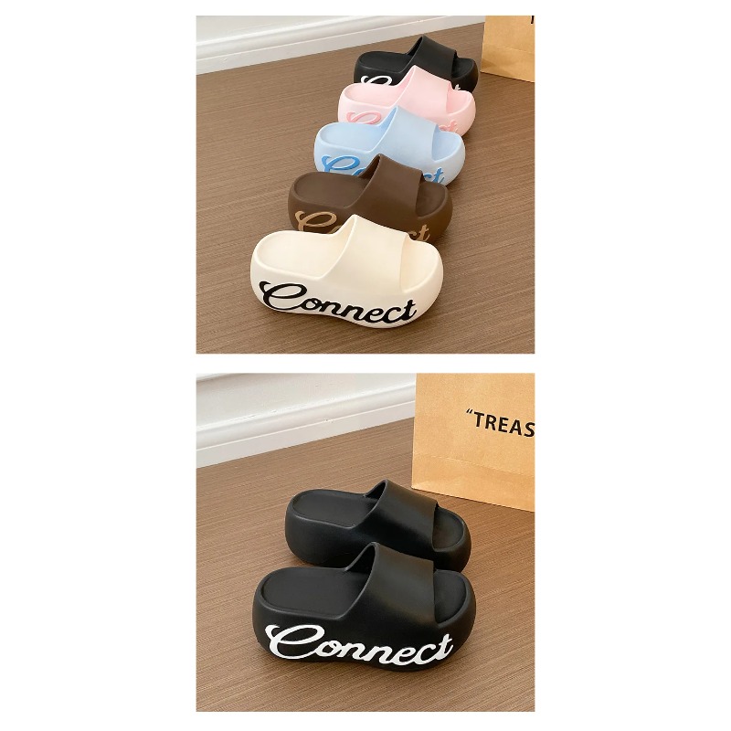 รองเท้าแตะส้นหนา EVA สำหรับผู้ - Mule Slip On บทวิจารณ์และราคา