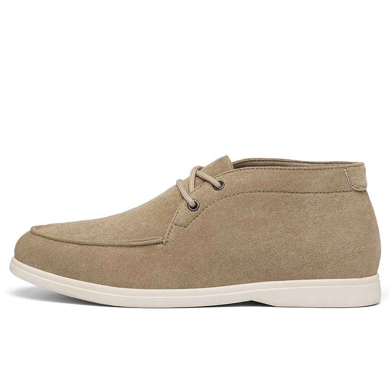 รองเท้าบูทชูคาหนังกลับสไตล์อัง - Suede Ankle Boot บทวิจารณ์และราคา