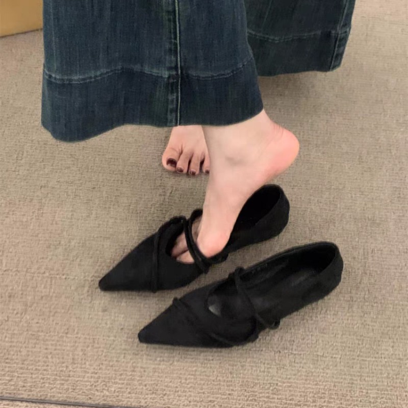 รองเท้าบัลเล่ต์แบบสวม ส้นเตี้ย - Ballet Flat Women บทวิจารณ์และราคา
