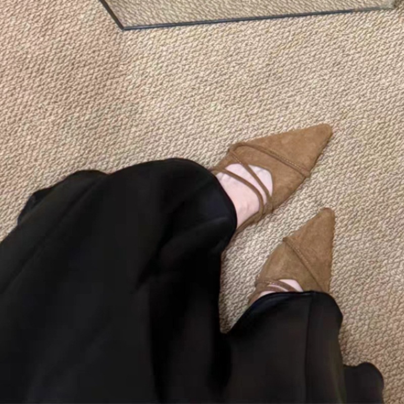รองเท้าบัลเล่ต์แบบสวม ส้นเตี้ย - Ballet Flat Women บทวิจารณ์และราคา