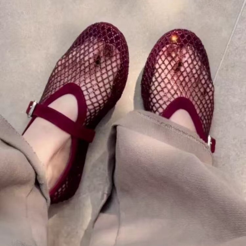 รองเท้าแตะแบบสวมประดับเพชรทรงก - Mule Slip On บทวิจารณ์และราคา