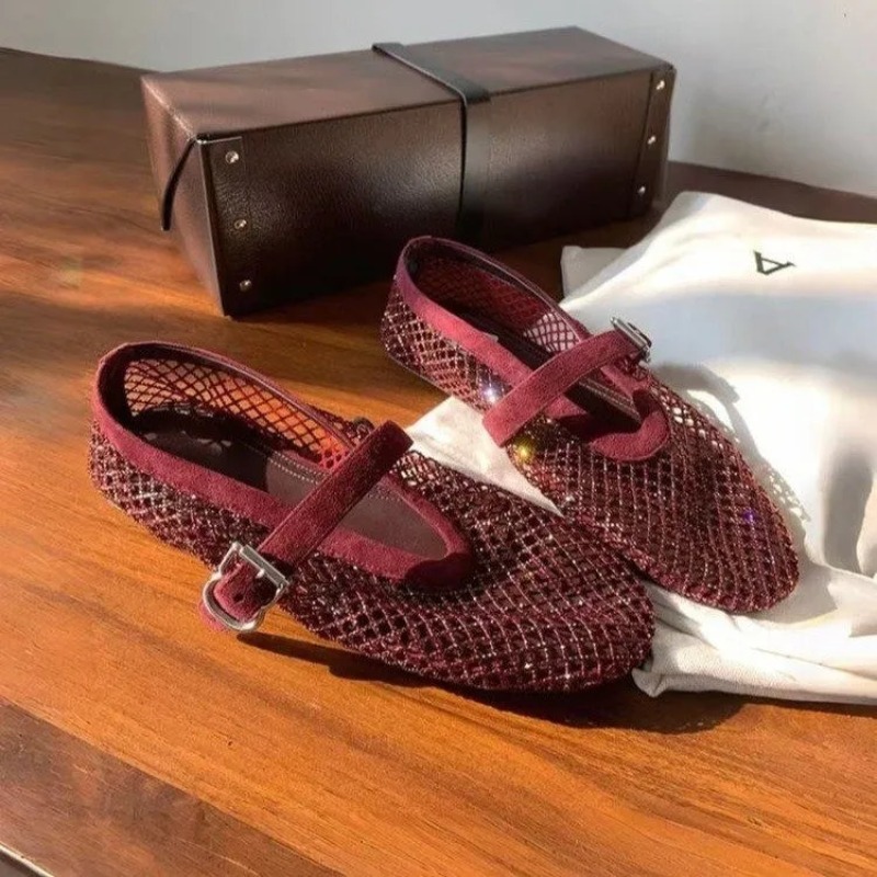 รองเท้าแตะแบบสวมประดับเพชรทรงก - Mule Slip On บทวิจารณ์และราคา