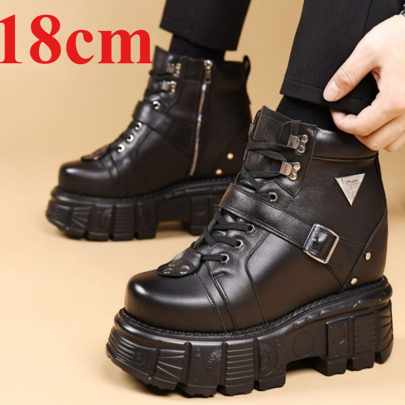 รองเท้าบูทหนังแท้สำหรับผู้ชาย  - Suede Ankle Boot บทวิจารณ์และราคา