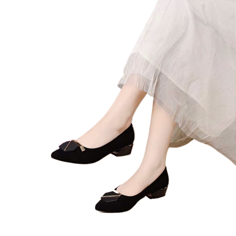 2026 แฟชั่นรองเท้าส้นเตี้ยสตรี - Women Shoes Elegant บทวิจารณ์และราคา