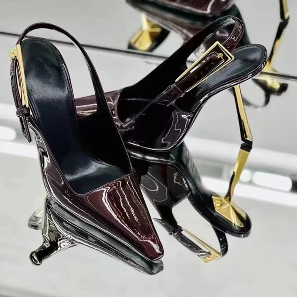 ใหม่ฤดูใบไม้ร่วง 2024 Square T - Women Shoes Ysl บทวิจารณ์และราคา