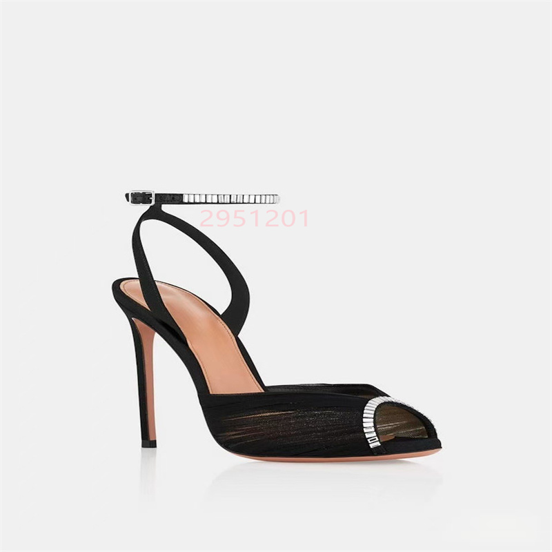 รองเท้าส้นสูงแบบสวมปลายแหลมประ - Women'S Shoes Peep Toe บทวิจารณ์และราคา