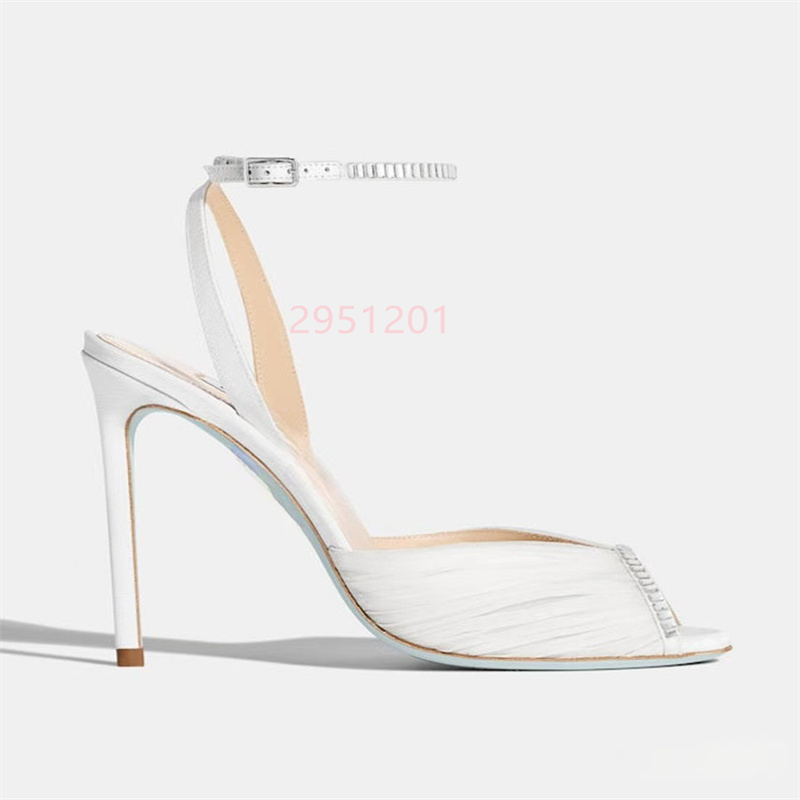 รองเท้าส้นสูงแบบสวมปลายแหลมประ - Women'S Shoes Peep Toe บทวิจารณ์และราคา